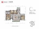 长岛荟城二期（荟锦阁、荟贤阁） 4室2厅3卫 154.00平米