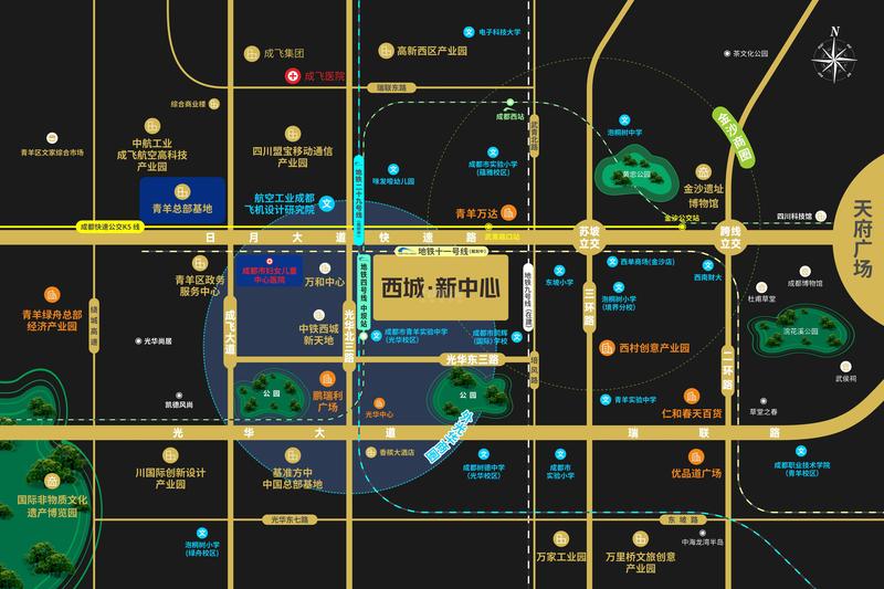 区位图