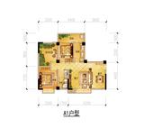 香居山水 3室2厅 88.09平米