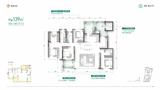 凯瑞望丛天序花园1期 4室2厅3卫 139.00平米