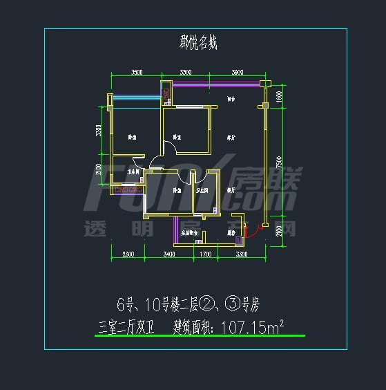 6、10号楼十五层5号房