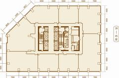 东方希望天祥广场1期2487.30平户型