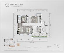 合园1期4室2厅2卫149.00平户型