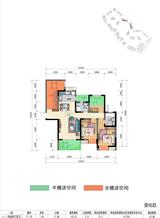 华侨凤凰国际城2期 3室2厅2卫 104.13平米