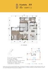 风华名筑1期 4室2厅3卫 180.00平米