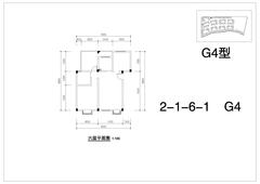 堤亚纳河谷2室2厅1卫74.91平户型