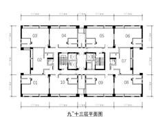 沁园世纪广场2期78.00平户型