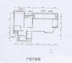 北大资源颐和翡翠府3室2厅2卫115.00平户型