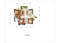 凤凰1号3室2厅2卫101.80平户型