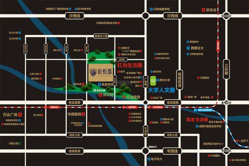 铂悦郡1期区位图