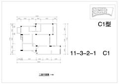 堤亚纳河谷4室2厅2卫134.62平户型