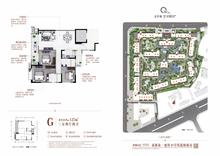 云津观棠小区3室2厅2卫127.73平户型