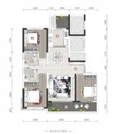 中国铁建·西派国樾5期 3室2厅2卫 122.00平米