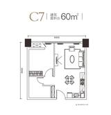 华庭悦璟二期  60.00平米