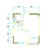 彭州市白鹿镇银杏枫丹酒店 1室1厅1卫 50.38平米