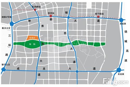创意山商业中心区位图
