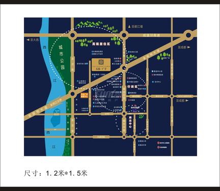 天佑广宇区位图
