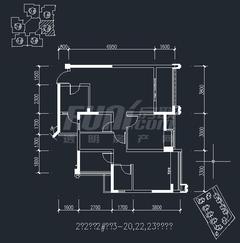 鼎犀名城4室2厅2卫91.46平户型