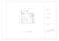 山水涧1期1室1厅1卫42.31平户型