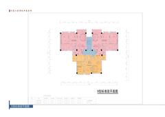 明辉新城3室2厅2卫108.44平户型