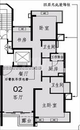 2号房C2户型偶数