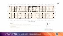 置富时代中心1期1室42.14平户型