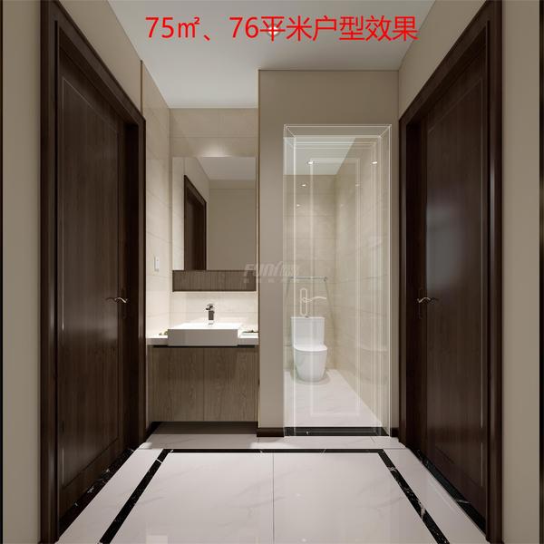 75、76、98平方米效果图