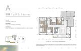 朗拾交子花园1期 4室2厅2卫 143.00平米