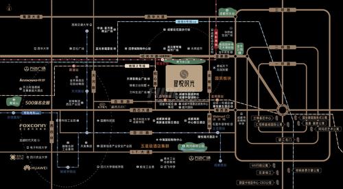 星悦时光1期区位图