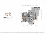 鹭湾锦上映小区1期 4室2厅2卫 126.00平米
