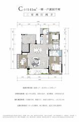 一梯一户溪园平树