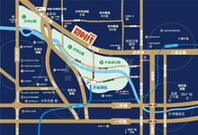 栖湖铭座公寓区位图