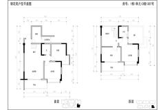 锦花苑4室3厅2卫144.92平户型