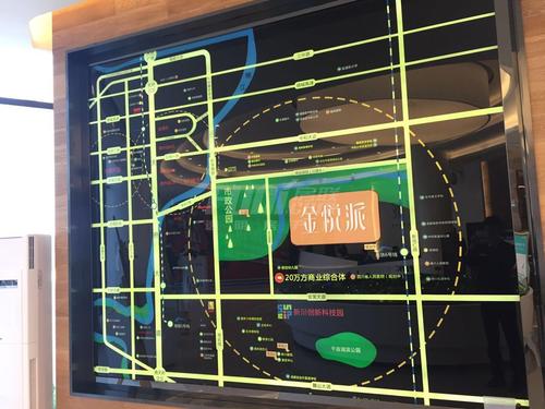 蓝光金悦派区位图