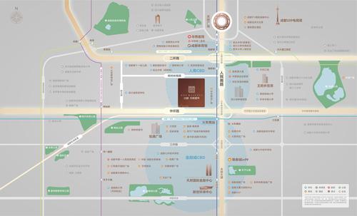 中粮天悦壹号华庭1期区位图