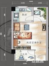 成都合院之院邸 1室1卫 39.00平米