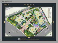 铂景台1期区位图