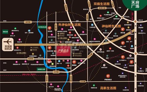 巴黎都市区位图