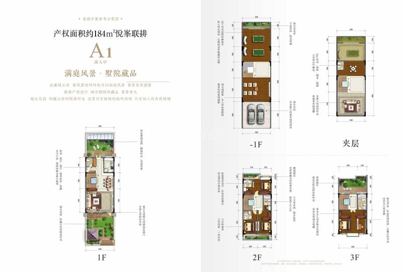 悦峯联排南入·3号房