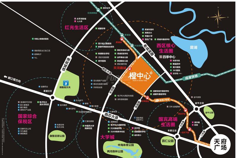 区位图