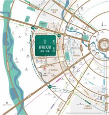 春和天骄花园1期区位图