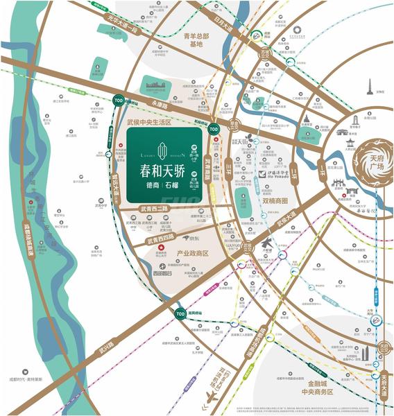 区位图