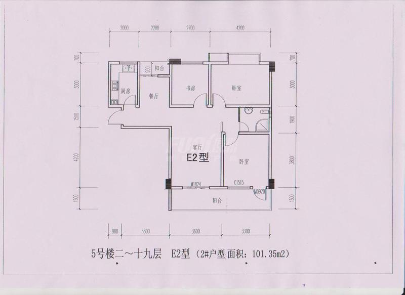 5号楼2-19层2号