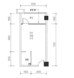飞大壹号广场51.00平户型