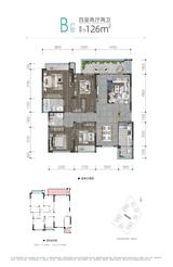 西溪里别院1期 4室2厅2卫 126.45平米