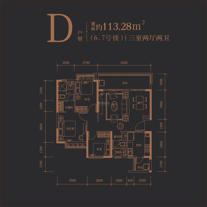 D户型