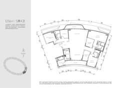 独角兽小区1期5室2厅4卫256.17平户型