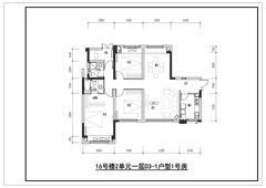 鑫耀美泉悦府2期4室2厅2卫120.40平户型