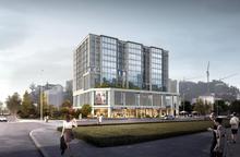 都江堰市公交大厦1期效果图
