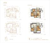 金誉兰庭 5室2厅3卫 152.00平米